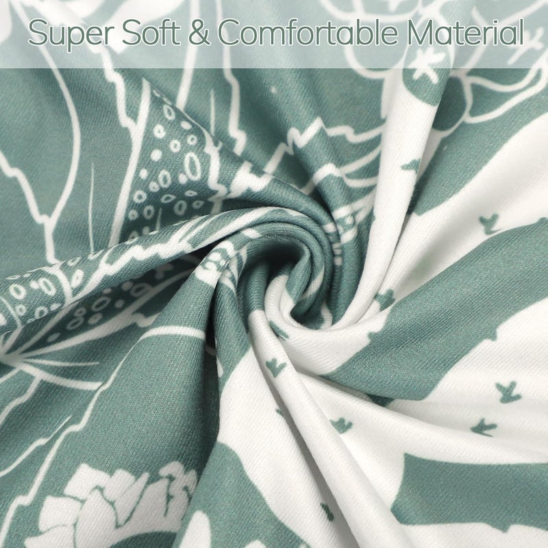 DAYEEBALL Nursing Pillow Cover, Removable Nursing Covers for Breastfeeding Pillows, Stretchy and Soft Fit for Baby Girls Boys Newborn, Cactus (Only Cover) - Image 5